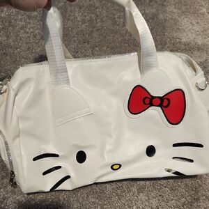 Hello Kitty White and Red Travel Bag